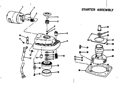 Part Location Diagram of 27420 Craftsman Motor
