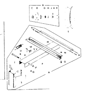 3196 Spray Gun Assembly 30-55 Gallon Diagram and Parts List for 98564530  Craftsman Sprayer