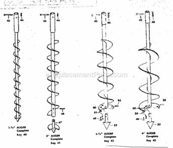 Part Location Diagram of 72014 Craftsman Auger