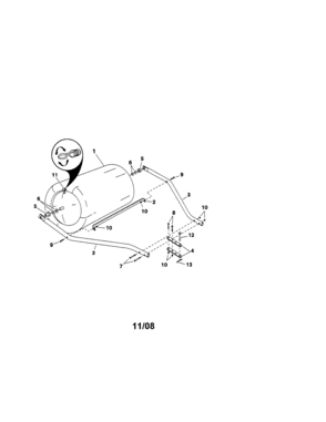 Part Location Diagram of 24220 Craftsman Scraper bar