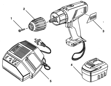 Drill Diagram and Parts List for 315269260  Craftsman Boring Machine