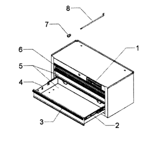 Part Location Diagram of M15150A2 Craftsman Rod