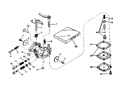 Part Location Diagram of 600X74 Craftsman Tool kit