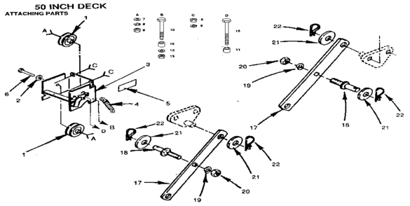 Part Location Diagram of 74760632 Craftsman Bolt