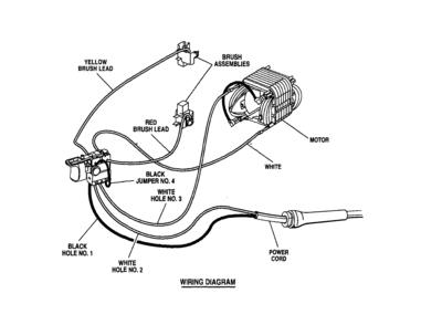 Wiring Diagram Diagram and Parts List for 315101130  Craftsman Boring Machine