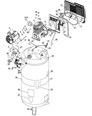 Part Location Diagram of SSN-1619-ZN Craftsman Lock washer