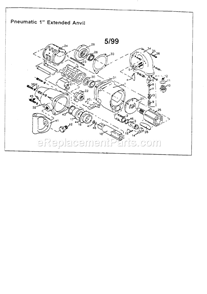 Page B Diagram and Parts List for 875185070  Craftsman Wrench