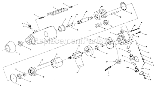 Unit Parts Diagram and Parts List for 87518844  Craftsman Wrench