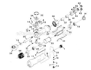 Ratchet Wrench Assy Diagram and Parts List for 875191172  Craftsman Wrench