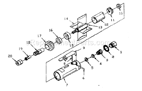 Part Location Diagram of 1205001 Craftsman Pin Bushing
