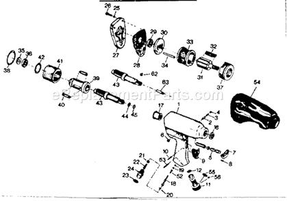 Part Location Diagram of 730164 Tecumseh Air Cleaner Assembly
