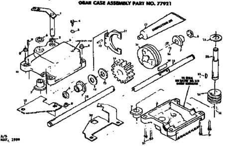 Part Location Diagram of 75423 Craftsman Gear