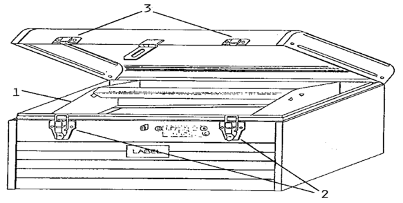 Unit Parts Diagram and Parts List for 6512  Craftsman Tool Stand & Cart