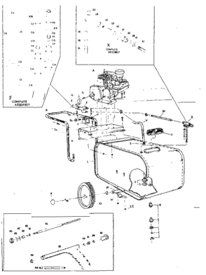 Replacement Parts Diagram and Parts List for 98594500  Craftsman Sprayer