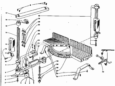 Part Location Diagram of DP8041 Craftsman Cam Lock