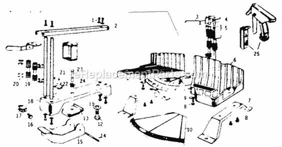 Part Location Diagram of 3833 Craftsman Screw