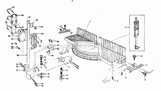 Part Location Diagram of 8029 Craftsman Compression Spring