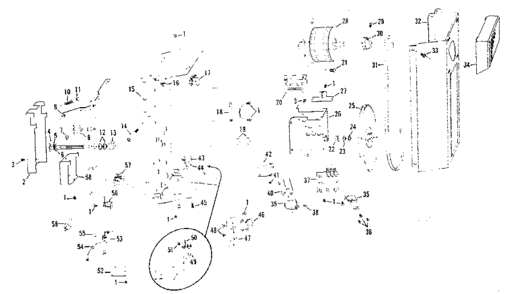 Part Location Diagram of 133A43 Craftsman Speed nut
