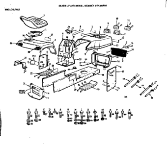 Part Location Diagram of 1625P Craftsman Flat washer, 8-pack