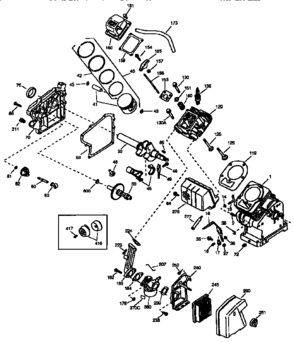 Engine (71/143) 143.965017 Diagram and Parts List for 143965017  Craftsman Engine