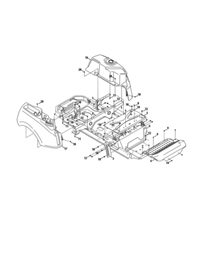 Console Diagram and Parts List for 247277750  Craftsman Engine