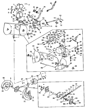 Part Location Diagram of 46476 Generac Plug, Square (Plastic)