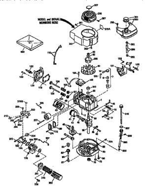 Engine (71/143)  143.954026 Diagram and Parts List for 143954026  Craftsman Engine