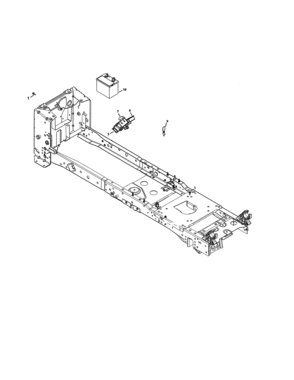 Battery Diagram and Parts List for 247270470  Craftsman Lawn Tractor
