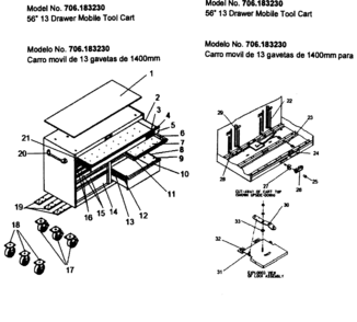 Part Location Diagram of T19138-ENCS Craftsman Bracket