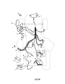 Diagram Diagram and Parts List for 917275390 Type 0 Craftsman Lawn Tractor