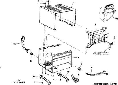 Part Location Diagram of 61379 Generac RESISTOR ASSEMBLY