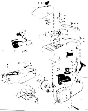 Part Location Diagram of 15245 Craftsman Engine