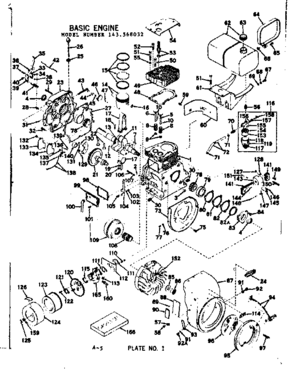 Part Location Diagram of 631257 Craftsman Carburetor