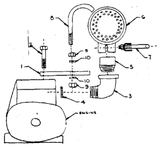 Muffler Assembly Diagram and Parts List for 580320831  Craftsman Engine