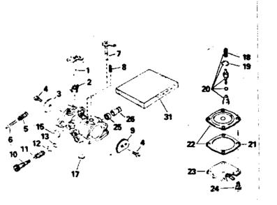 Part Location Diagram of 632102 Craftsman Idle screw