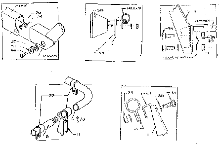 Part Location Diagram of 4258 MTD ENGINE BED