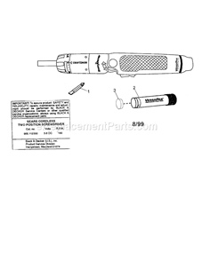 Page A Diagram and Parts List for 900112330  Craftsman Electric Drill