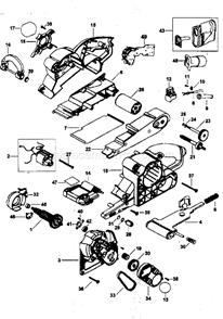 Part Location Diagram of 587202-01 DeWALT COVER