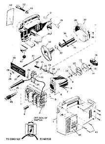 Part Location Diagram of 92227 Craftsman #8-16 T.F. Screws