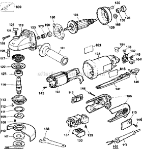 Part Location Diagram of 945614-01 DeWALT Switch, On/off