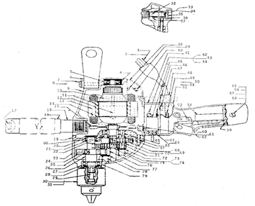 Part Location Diagram of 95957-03 Craftsman Handle