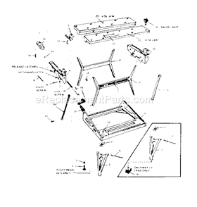 Part Location Diagram of 943147-00 Craftsman Hndl Arm