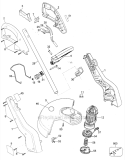 Part Location Diagram of 242885-01 DeWALT Spool and Line