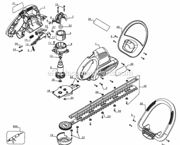 Part Location Diagram of 607666-00 Craftsman Clamshell