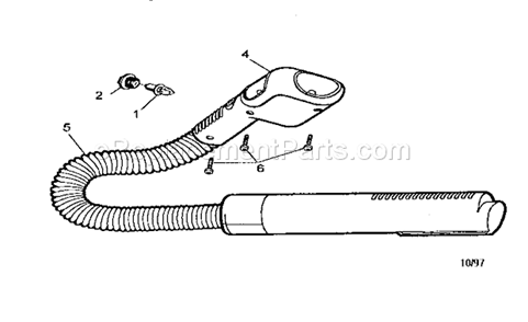 Unit Parts Diagram and Parts List for 90093015  Craftsman Worklight & Flashlight