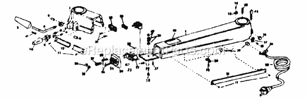 Part Location Diagram of 81713 Generac Controller
