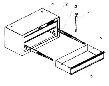 Tool Chest Diagram and Parts List for 706310150  Craftsman Tool Stand & Cart