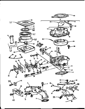 Part Location Diagram of 271411 Generac SPACER; ACTUATOR; SHORT; PGR