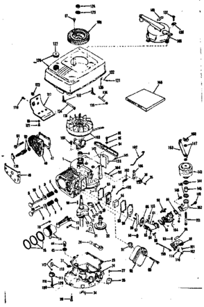 Part Location Diagram of 31504 Craftsman Fuel tank as