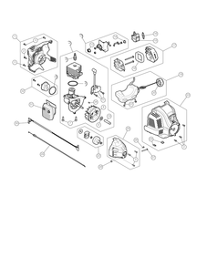 Diagram Diagram and Parts List for CMXGTAMD25CCD Type 0 Craftsman Trimmer
